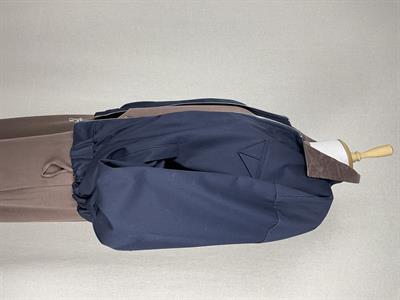 Yakası Deri Oversize Bomber Laci Mont