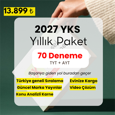 2027 YKS YILLIK PAKET