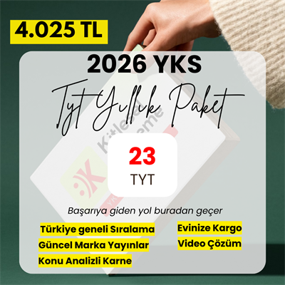 TYT YILLIK PAKET ( 23 Deneme)