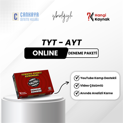 TYT - AYT ONLINE DENEME PAKETİ (80 DENEME)