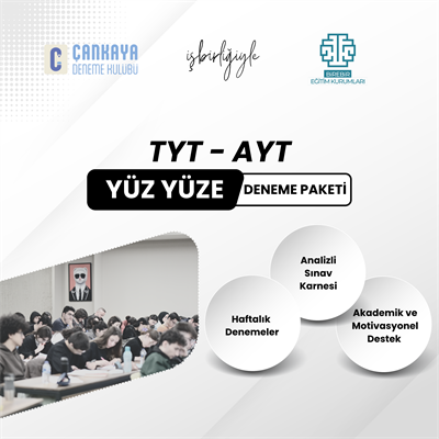 TYT - AYT YÜZ YÜZE DENEME PAKETİ