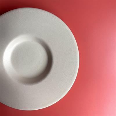 14 Cm Fincan Tabağı - Seramik Bisküvi