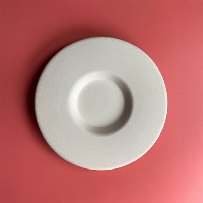 14 Cm Fincan Tabağı - Seramik Bisküvi
