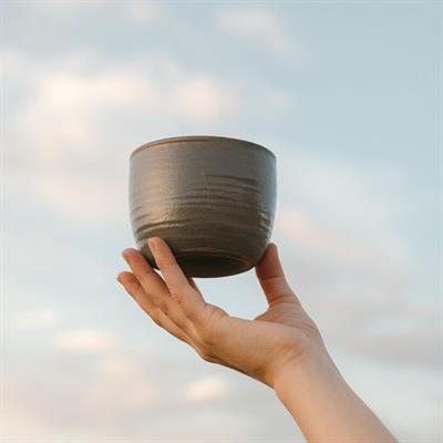 259 Stoneware Siyah Şamotlu Çamur Vakumlu