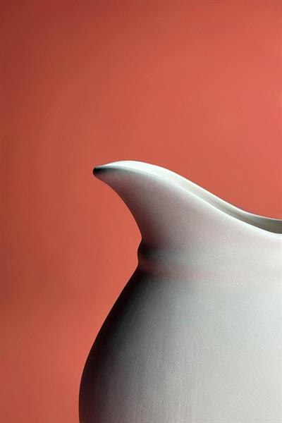 XL Jug Sürahi Seramik Bisküvi
