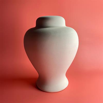 Abajur Seramik Bisküvi - Model 1
