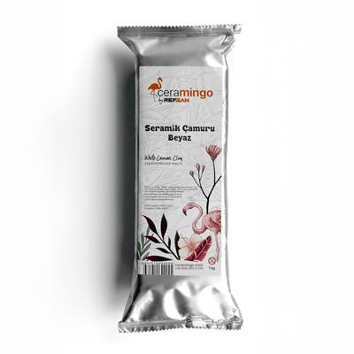 Doğal Mini Beyaz Çamur Kil