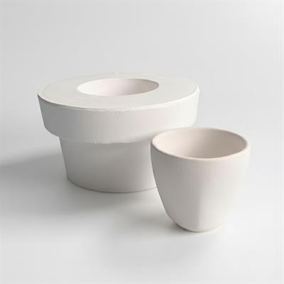 Espresso Mug Alçı Kalıp