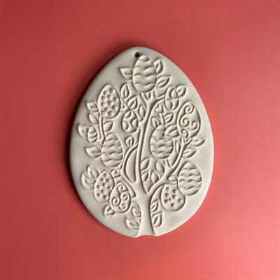 Hayat Ağacı Tabtab Seramik Bisküvi