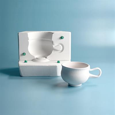 İngiliz Çay Fincanı - Alçı Kalıp