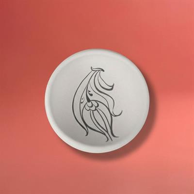 Kase 8 Cm - Kontürlü Desenli