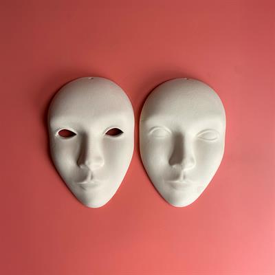 Maske Seramik Bisküvi
