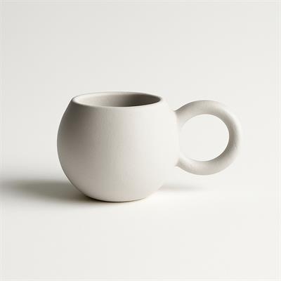 Nida Nescafe Fincanı Seramik Bisküvi