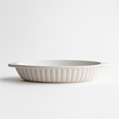 Oval Fırın Kabı - Seramik Bisküvi