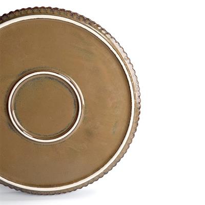 Satürn Porselen Servis Tabağı Akik - 20 Cm
