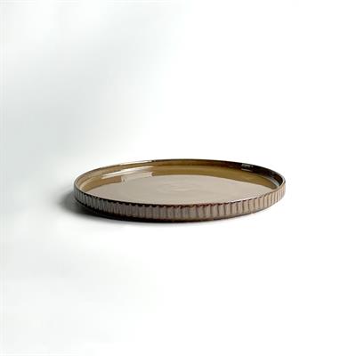 Satürn Porselen Servis Tabağı Akik - 24 Cm