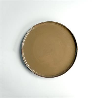 Satürn Porselen Servis Tabağı Akik - 24 Cm