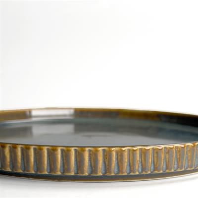 Satürn Porselen Servis Tabağı Apatit - 20 Cm