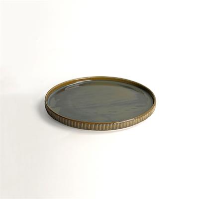 Satürn Porselen Servis Tabağı Apatit - 24 Cm