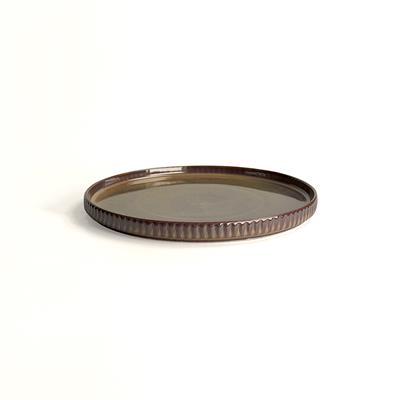 Satürn Porselen Servis Tabağı Florit - 24 Cm