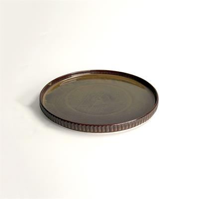 Satürn Porselen Servis Tabağı Florit - 24 Cm