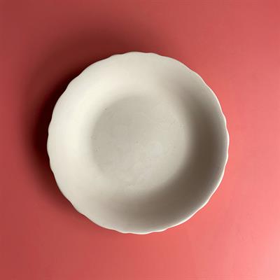 Yemek Tabağı - Seramik Bisküvi