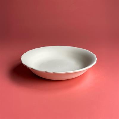 Yemek Tabağı - Seramik Bisküvi