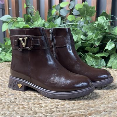 RUGAN V TOKALI DÜZ DESEN KAHVERENGİ KADIN BOT M4575