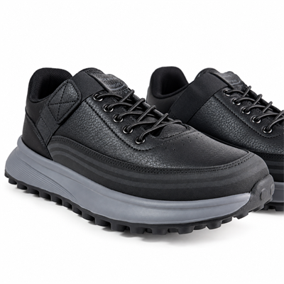 WİCKERS SİYAH COMFORT LEATHER DAİLY ERKEK YÜRÜYÜŞ AYAKKABI M8015