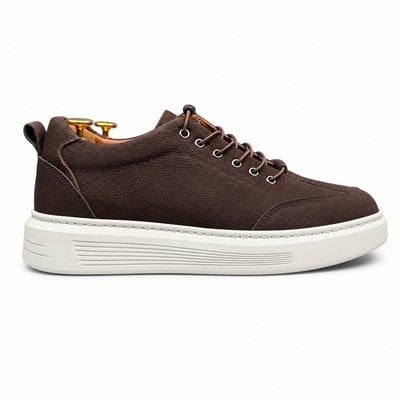 HAKİKİ DERİ KAHVERENGİ ERKEK CASUAL AYAKKABI M4745