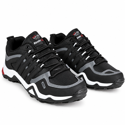 WANDER BEYAZ TABAN - SİYAH ERKEK OUTDOOR TREKKİNG AYAKKABI M8022