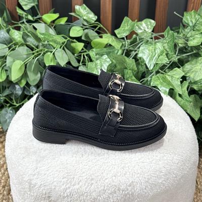 TOKALI ÖRGÜ DETAYLI LOAFER BABET M1190