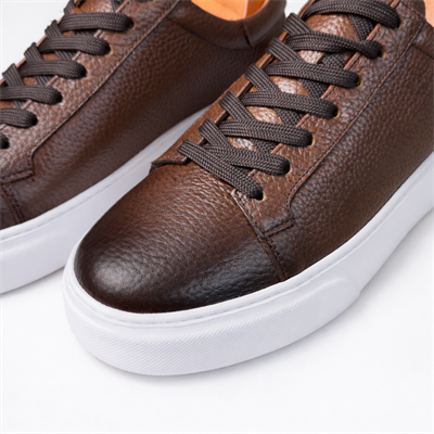 İÇ DIŞ HAKİKİ DERİ KAHVERENGİ ERKEK CASUAL AYAKKABI M4572