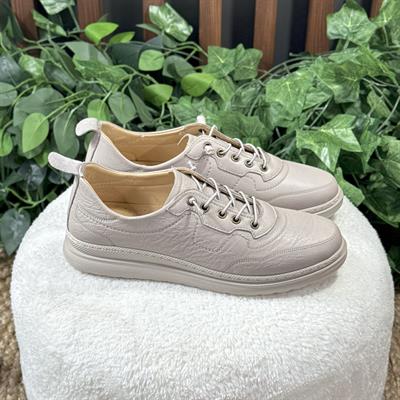 İÇ DIŞ NATUREL DERİ BAĞCIKLI SNEAKERS M1176