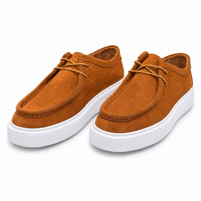 HAKİKİ NUBUK DERİ TABA ERKEK CASUAL AYAKKABI M4735
