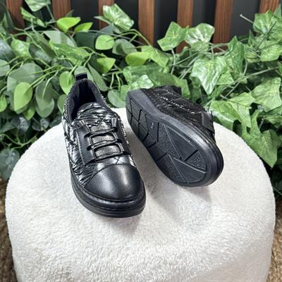 PARAŞÜT KUMAŞ BAĞCIKSIZ TAŞLI SNEAKERS M1183