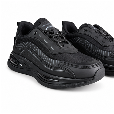WİCKERS BLACK WAVE AİR SOLE ERKEK SPOR AYAKKABI M8018