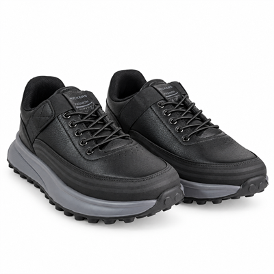 WİCKERS SİYAH COMFORT LEATHER DAİLY ERKEK YÜRÜYÜŞ AYAKKABI M8015
