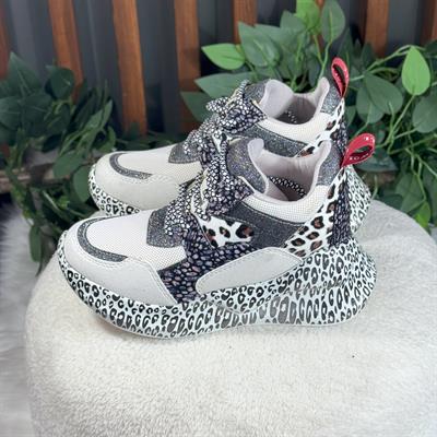 BİLEK LEOPARLI SİMLİ SNEAKERS M1416