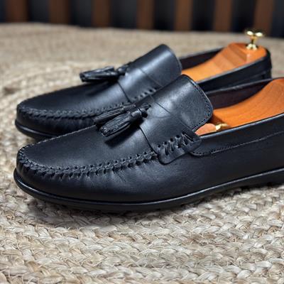 İÇ DIŞ NATUREL DERİ TOKALI LOAFER AYAKKABI M1256