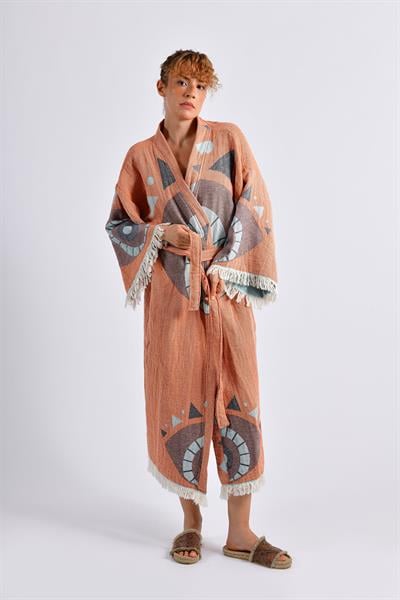 Brick Evil Eye Kimono