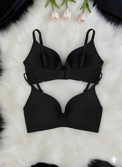 Lotus Siyah (DOLGUSUZ) Balensiz Toparlayıcı Sütyen
