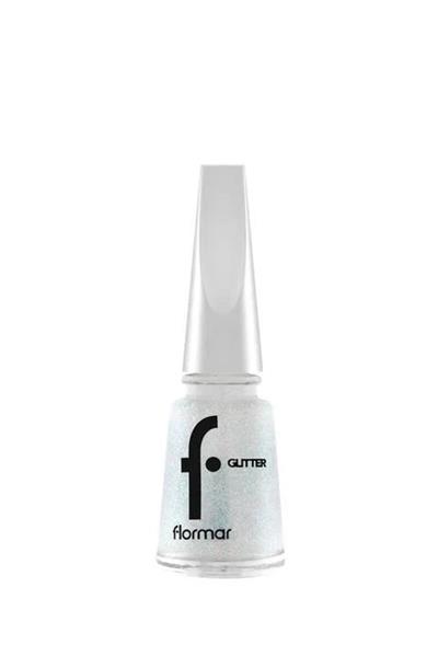 Flormar Glitter Yarı Transparan & Parlak Bitişli Simli Oje