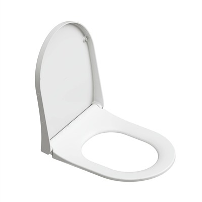 Aqua Bagno Moon Yavaş Kapanan Klozet Kapağı - Duroplast Beyaz | 90.99.50.43