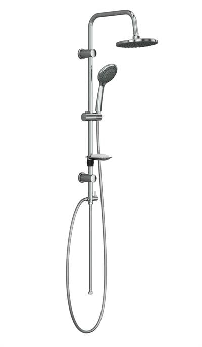 Spring Basic  Tepe Robot Duşu Seti , Parlak Krom