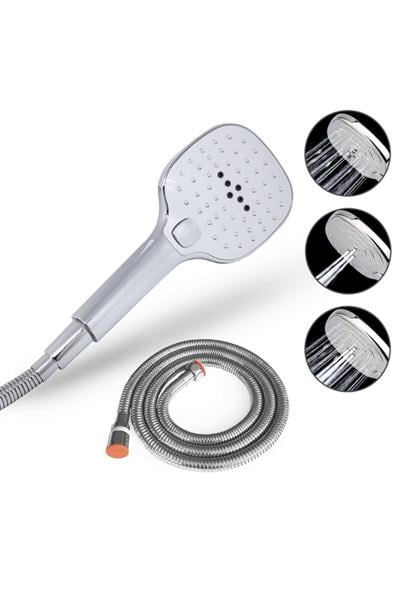 Zero El Duşu - Duş Spirali Hortumu Set-2 Parça