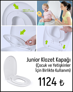 Aqua Bagno, Junior Klozet Kapağı, Beyaz, Yavaş Kapanan, PP