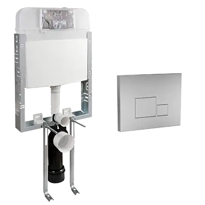 Gömme Rezervur + Kapak 2'li set