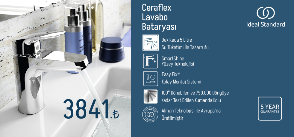 Ceraflex Banyo Bataryası