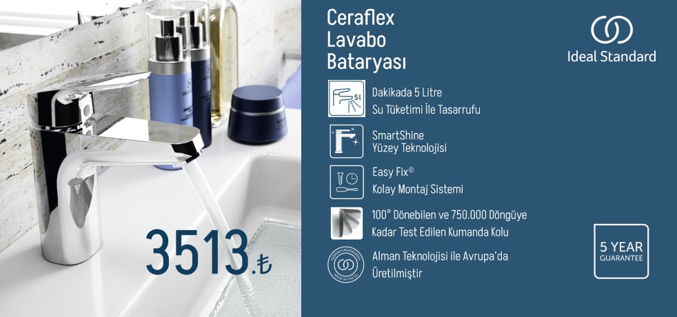 Ceraflex Banyo Bataryası